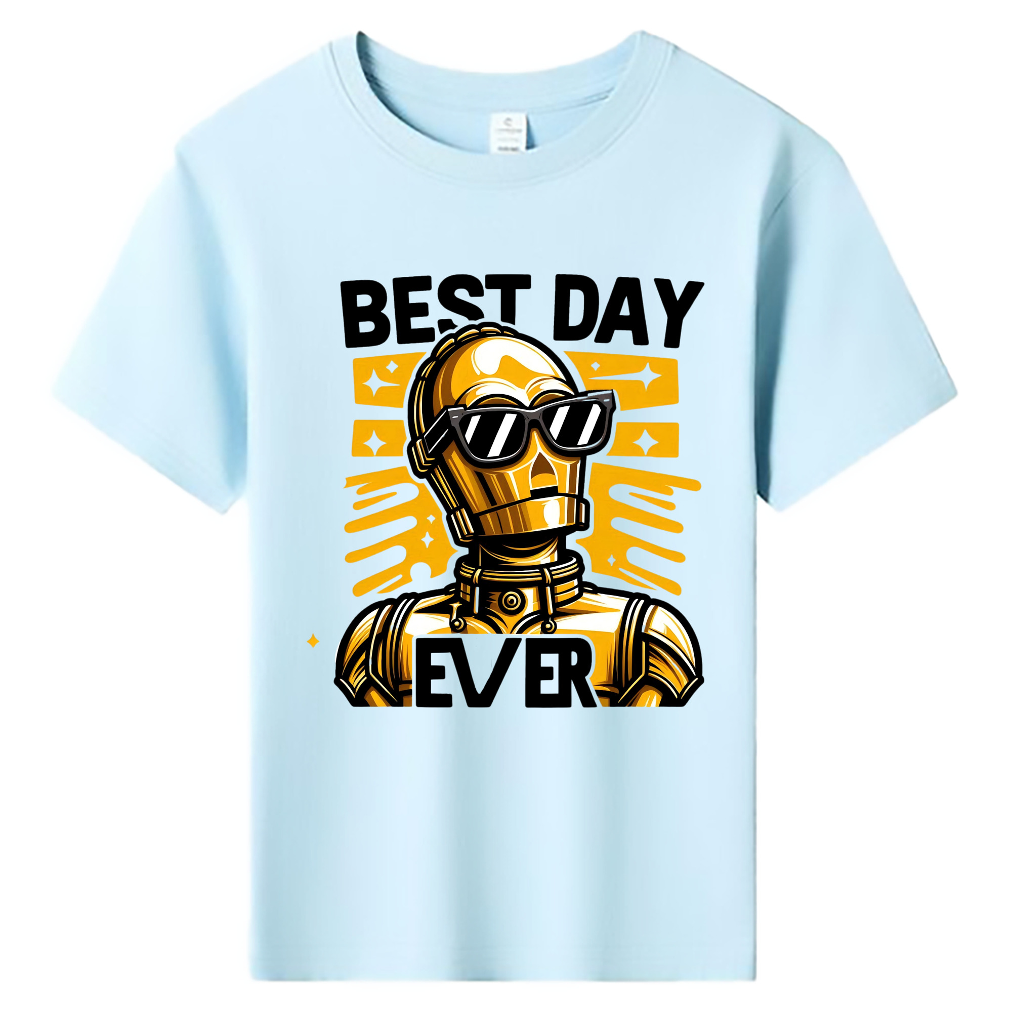 （画像用） スター・ウォーズ Star Wars 綿100％キッズTシャツ（フロントプリント）